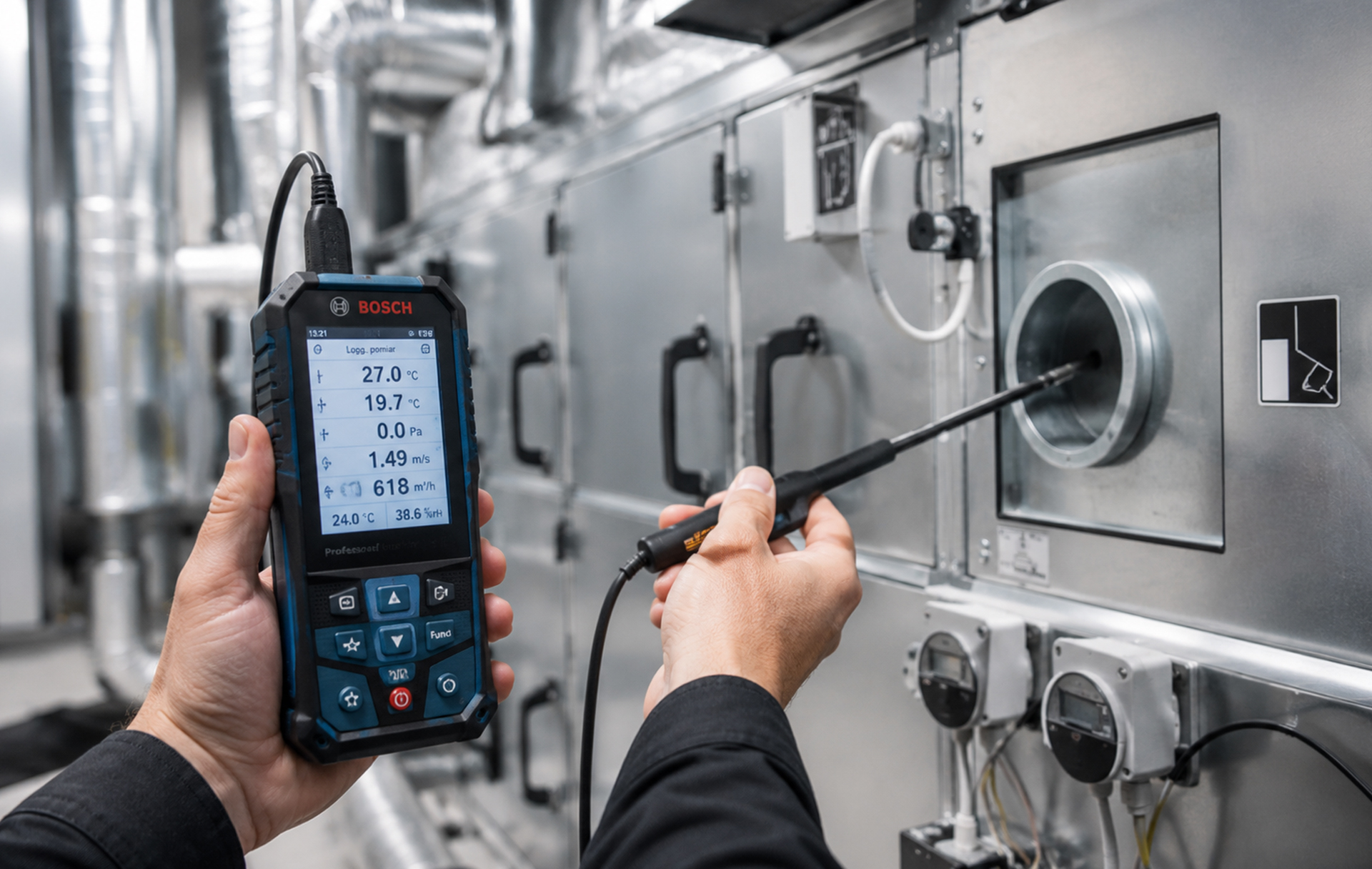 Pomiary instalacji HVAC